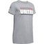 Under Armour UA Freedom United T-Shirt - Womens, 2XL, Steel, 13521450362X
