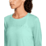 Under Armour UA Iso-Chill Shore Break Long Sleeve Shirt - Womens, Extra Small, Aqua Float, 1351132791XS
