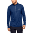 Under Armour UA Seamless 1/2 Zip - Mens, Extra Large, American Blue, 1351452449XL