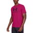 Under Armour UA Sportstyle Logo T-Shirt - Mens, Extra Large, Exuberant Pink, 1329590671XL