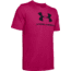 Under Armour UA Sportstyle Logo T-Shirt - Mens, Extra Large, Exuberant Pink, 1329590671XL