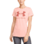 Under Armour UA Tech Logo Graphic T-Shirt - Womens, 2XL, Peach Frost, 13519638452X