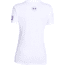 Under Armour Womens Tactical Freedom Logo Short Sleeve T-Shirt,White,Medium 1260331130MD