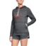 Under Armour UA Freedom Microthread Hoodie - Women's, Extra Small, Black Medium Heather, 1305242001XS