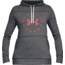 Under Armour UA Freedom Microthread Hoodie - Women's, Extra Small, Black Medium Heather, 1305242001XS