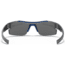 Under Armour Youth Nitro L Storm Sunglasses, Satin Carbon, Polarized, Blue Mirror U8640048-064168