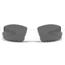 Under Armour Youth Nitro L Sunglasses, White/Black Frame, Gray Multiflection Lens U8600048-881101