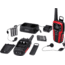Uniden 32 Mile Two Way Radios Splashproof, Red/Black SX327-2CKHS