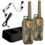 Uniden 50-Mile GMRS/FRS Radio - 2 Radios, Micro USB, Charge Cradle,TRU waterproof, Headset, Realtree Xtra/Khaki GMR5088-2CKHS