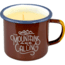 United By Blue Mountains Are Calling Enamel Candle Mug, Terracotta, One Size, 709-001-08813