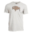 United By Blue Short Sleeve Wild Bison Tee - Men's, Grey, Medium, 73M-1WB-GY3