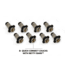 Up Down Air Gen II Air Delivery System, Jeep Wrangler JK &amp; JKU, Front Engine, Black, 210-0717