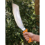 UST Blazer Parang Machete, 19.25in Overall, 13.5in Satin Carbon Steel Blade, Orange Textured Synthetic Handle, Black Nylon Sheath, Orange, 20-CUT0009-08