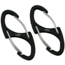 UST Dual Carabiner 0.5, Black 20-12070