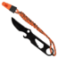 UST ParaKnife 2.0 PRO w/ParaTinder Utility Cord, Fire Starter, Whistle, Black/Orange 20-12240