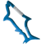 UST Shark Carabiner, Blue 20-12079