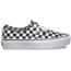 Vans Authentic Platform 2 Shoes, Checkerboard/True White, 8, VN0A3AV8QXH-QXH-8
