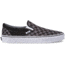 Vans Classic Checkerboard Slip-On Shoes, 8 US M/9.5 US W, Black/Pewter Checkerboard, VN000EYEBPJ-8 US/9.5 US