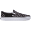 Vans Classic Checkerboard Slip-On Shoes, 7 US M/8.5 US W, Black/Pewter Checkerboard, VN000EYEBPJ-7 US/8.5 US
