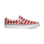 Vans Classic Slip-On Casual Boot, Gingham Racing Red/True White, 6 US, VN0A38F7VDY-6 US/7.5 US