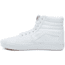 Vans Comfycush SK8-HI Casual Boot, True White/True White, 8 US, VN0A3WMB-VNG-8