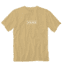 Vans Easy Box SS Logo Tee - Mens, New Wheat, Medium, VN0A3HREM8Q-Medium