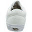 Vans Old Skool Shoes, 6 US M/7.5 US W, True White, VN000D3HW00-WHITE-6