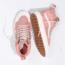 Vans SK8-HI MTE 2.0 DX Shoes - Women's, Pink Block/Marshmallow, 7, VN0A4P3I2UU-7