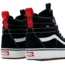 Vans SK8-HI MTE-2 Shoes, Black/True White, 12, VN0007NK6BT1-M-12