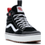Vans SK8-HI MTE-2 Shoes, Black/True White, 12, VN0007NK6BT1-M-12