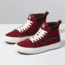 Vans SK8-HI MTE Casual Boot, 5.5 US M/7 US W, Biking Red/Chocolate Torte, VN0A4BV7XKL-5.5