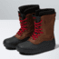 Vans Vans Standard MTE Winter Boot, Brown/Red, 9, VN0A5JI1BRX-9