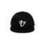 Vast Big V Snapback Hat, One Size B3279-Black