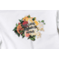 Vast Floral Arrangement Crewneck Mens Sweatshirt, White-Multi, Large, B3318-L