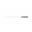 Vexan Ice Fishing Rods, 24 in, Light Spinning, Black/Blue, VI24S-L