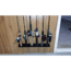 Vexan Super 6 Fishing Rod Rack, Black, Large, BB-Q845-9NTN