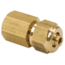 VIAIR 1/2in Male NPT to 3/8in Compression Fitting, for 1/2in Air Line, 92836
