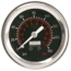 VIAIR 2in Single Needle Gauge, Black Face, Illuminated, 160 PSI, 90088
