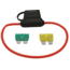 VIAIR Moisture Resistant Fuse Holder, 20-Amp/16 Gauge Wire Loop, 92945