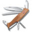 Victorinox Ranger Wood 55 Folding Knife, Walnut, 130mm, 0.9561.63-X2