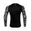 Virtus Tyton Long Sleeve Camo - Mens, Black, Medium, NSN Not applicable VR.10517102.02BKTA00.M