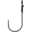 VMC Heavy Duty Flippin Hook, Baitholder Resin Closed Eye, Black Nickel, Size 5/0, 4 Per Pack, HDFL#5/0BNPP