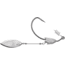 VMC Heavy Duty Weighted Willow Swimbait Hook, 3/16oz, Adjustable Spinner Arm, Hi Carbon Steel, Black Nickel, Size 4/0, HDWWS316#4/0BNPP