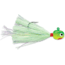VMC Hot Skirt Glow Jig, Chartreuse Lime Green, 1/32oz, HSG132-CLG