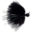 VMC Marabou Jig, Black, 1/4oz, DM14-BK