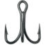 VMC O'Shaughnessy Treble Hooks, Shor Shank, Cut Point,t 4X Black Nickel, #8, 7pk, 9626BN#8PP