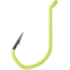 VMC TechSet Live Bait Hook, Flo Chartreuse, #6, 7115FC#6PP