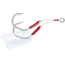 VMC TechSet Tandem Assist Hooks, 130 lb, Tin, Size 2/0 , 3 Pack, 7117TTI#2/0PP