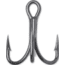 VMC Treble Hook with Cut Point, Short Shank OShaughnessy, Heavy Wire, Black Nickel, Size 4, 9 Per Pack, 9626BN#4PP