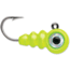VMC Tungsten Larv Eye Jig, 1/32 oz, #12HK, Glow Chartreuse, 2pk, TLEJ132GLCH